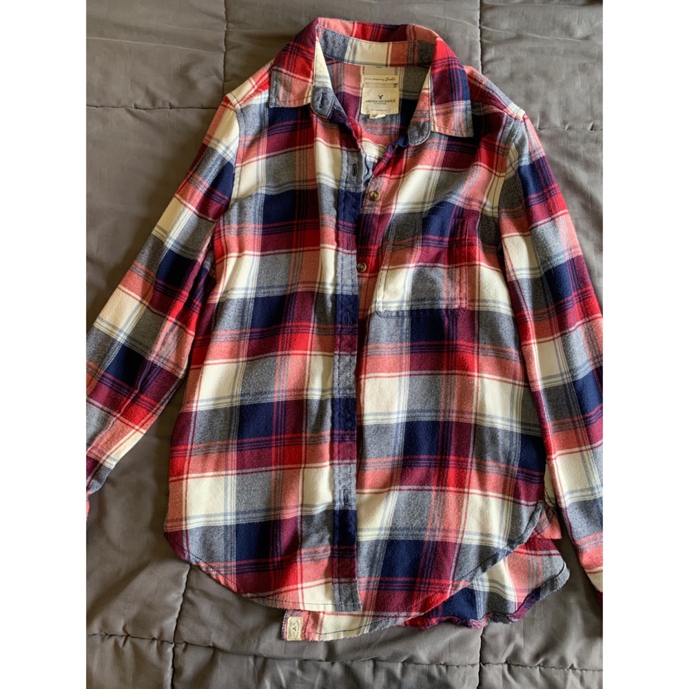 American Eagle boyfriend flannel